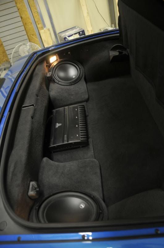 New JL Subwoofer Stealthbox for C6 Coupe and C6 Z06 Corvette